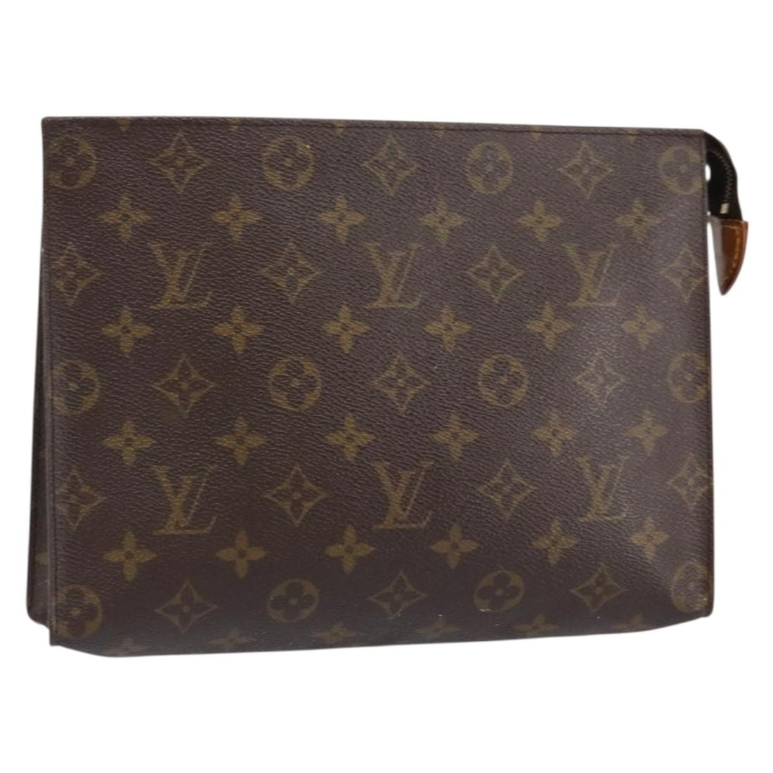 LOUIS VUITTON Monogram Poche Toilette 26 Pouch M47542 Auth: LOUIS VUITTON Monogram Poche Toilette 26 Pouch M47542 Auth This LOUIS VUITTON Monogram Poche Toilette 26 Pouch (Model M47542) is a stylish accessory made from durable monogram canvas, showcasing the i