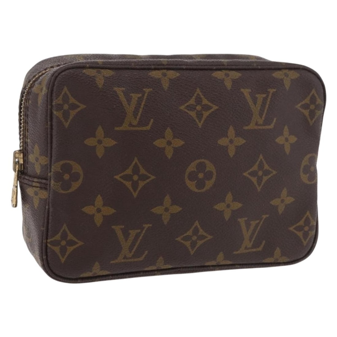 Louis Vuitton M47526 Monogram Canvas Toiletry Pouch Trousse 18: Louis Vuitton M47526 Monogram Canvas Toiletry Pouch Trousse 18 Louis Vuitton Monogram Trousse Toilette 18 pouch in Monogram canvas, made in France. This women's pouch is offered as the item only; box 
