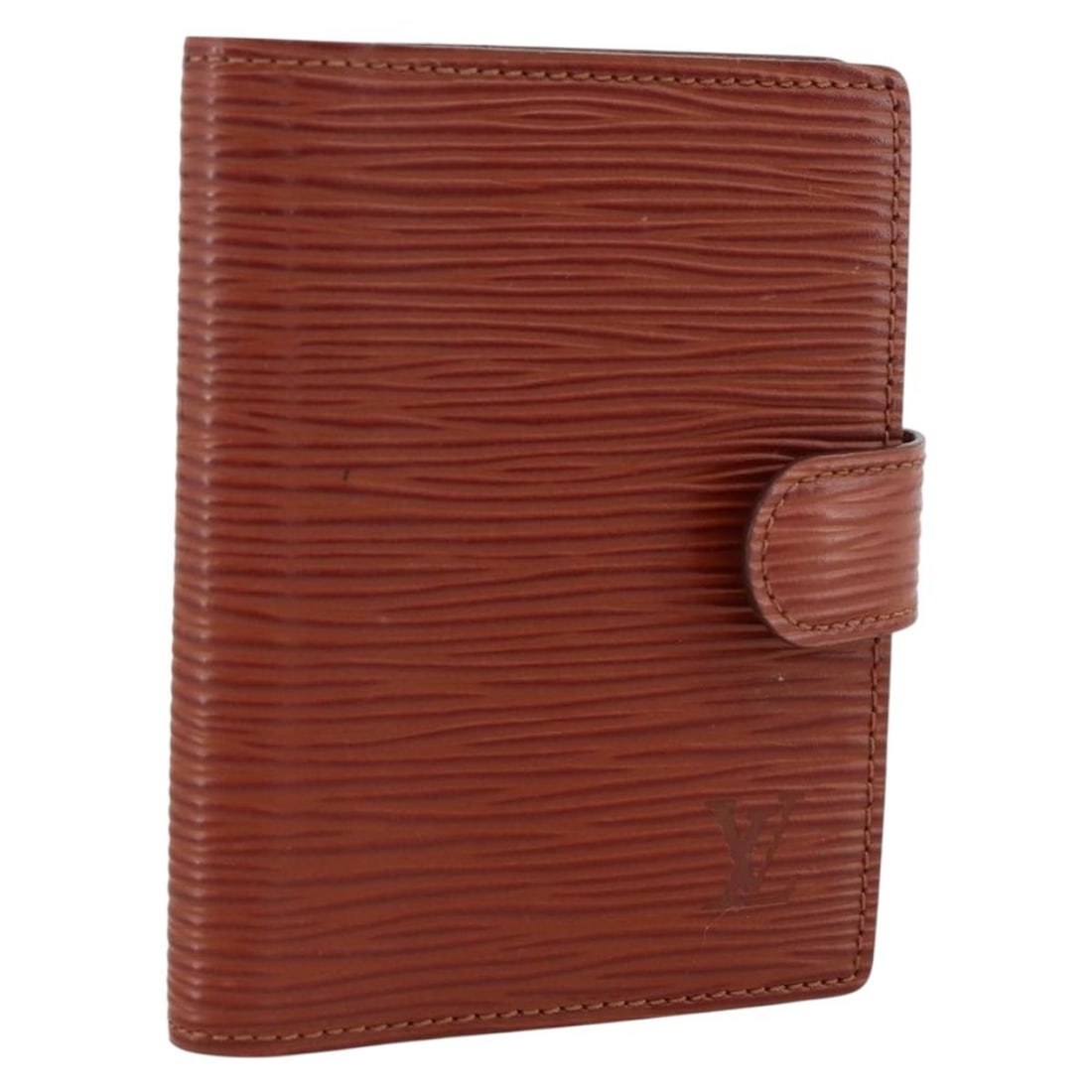 Louis Vuitton Epi Leather Mini Day Planner Cover Brown: Louis Vuitton Epi Leather Mini Day Planner Cover Brown This Louis Vuitton Epi Agenda Mini Day Planner Cover is crafted from signature Epi leather in brown. Designed for women, it features a compact fo