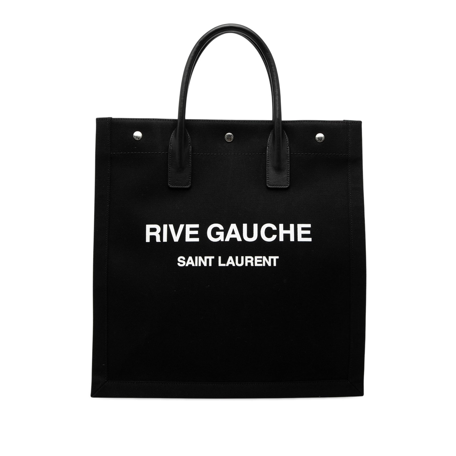 Saint Laurent Rive Gauche North South Canvas Tote (1 of 7)