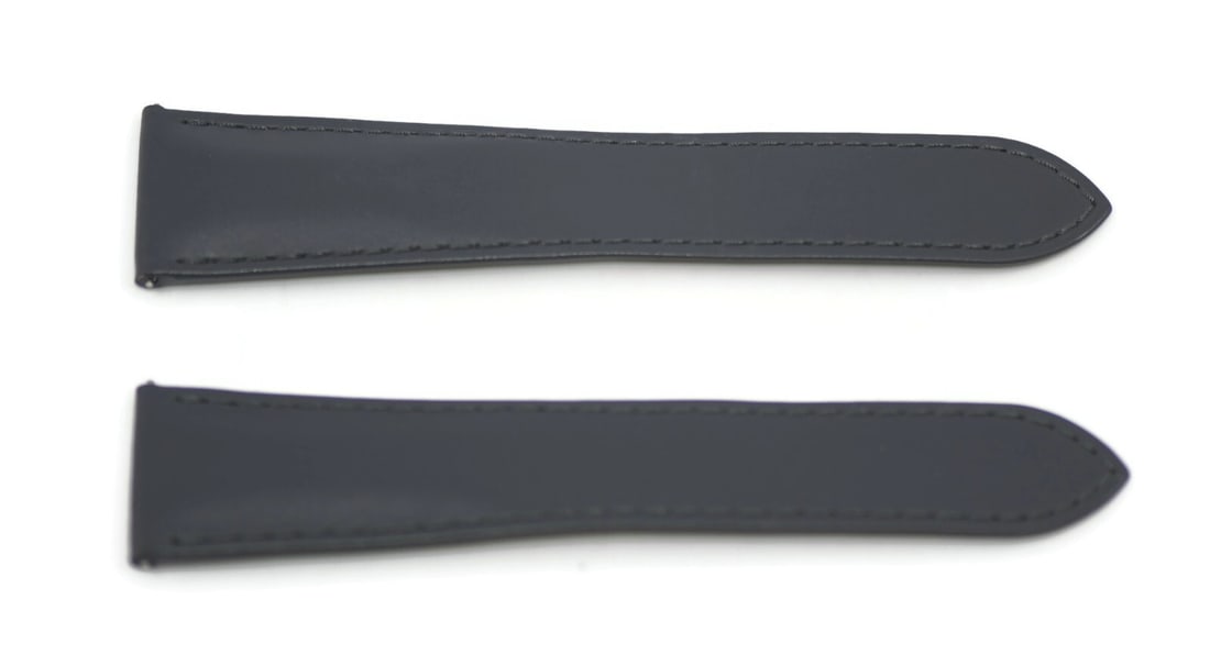 Authentic Cartier Grey Leather Wristwatch Strap 23mm (1 of 2)