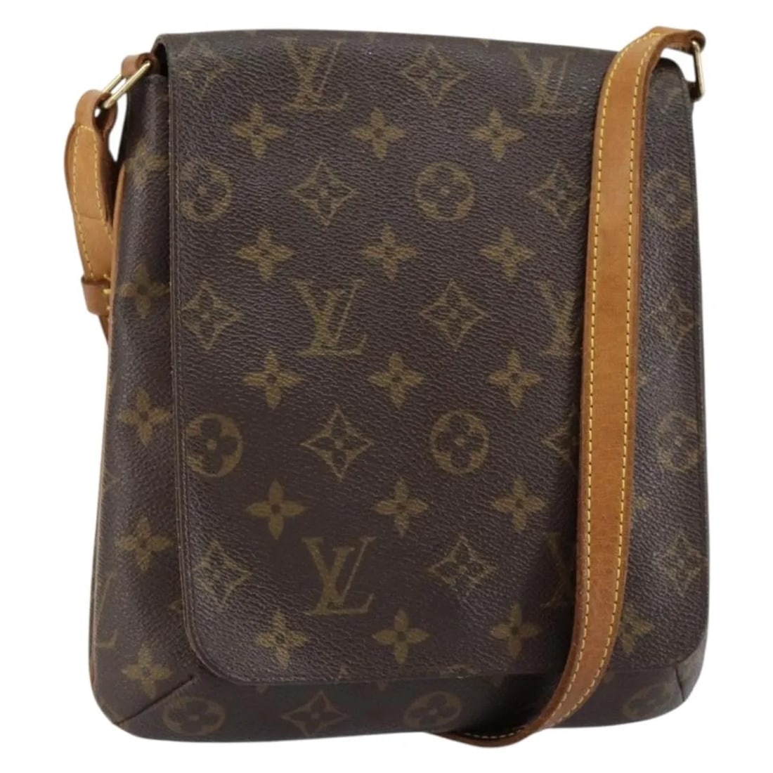 Musette Salsa Shoulder Bag by Louis Vuitton in Monogram Canvas: Musette Salsa Shoulder Bag by Louis Vuitton in Monogram Canvas The Louis Vuitton Musette Salsa Handbag features the brand's iconic Monogram canvas in brown. Designed for women, this pre-owned handbag 
