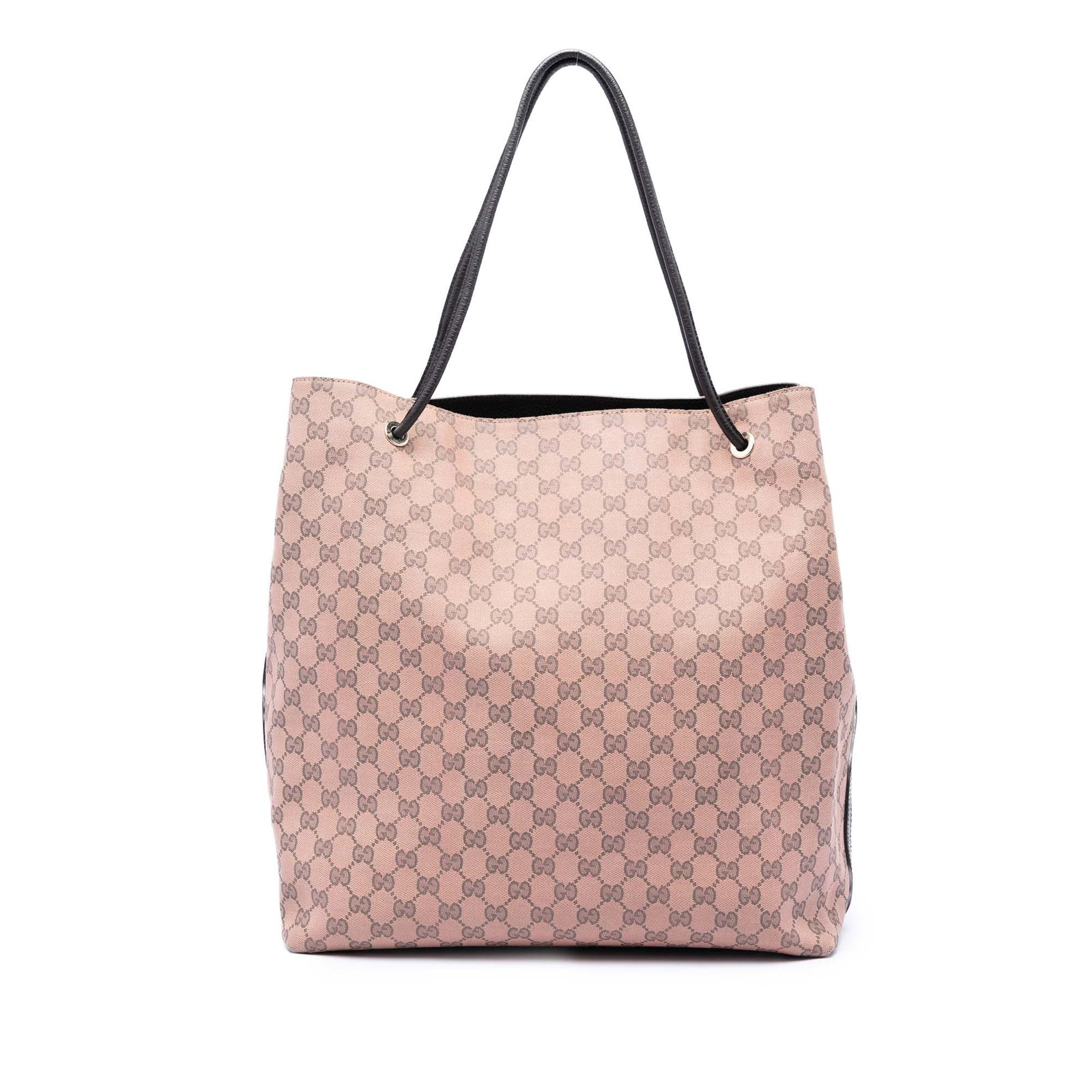 Gucci Gifford Large GG Canvas Tote Bag Beige: Gucci Gifford Large GG Canvas Tote Bag Beige Gucci Large GG Canvas Gifford Tote with a canvas body, rolled leather handles, an open top, and an interior zip pocket. Made in Italy. Condition is B+ with
