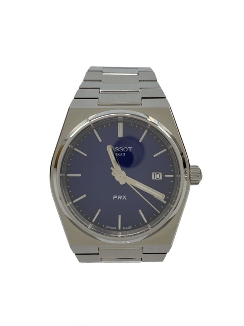 Tissot PRX 35mm Blue Dial Quartz Stainless Steel Men's Watch T137210A (1 of 6)