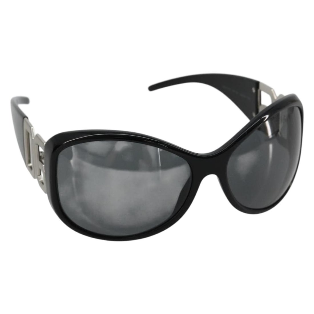Dolce Gabbana black plastic women sunglasses Italy: Dolce Gabbana black plastic women sunglasses Italy These DOLCE&GABBANA women's sunglasses feature a sleek black plastic frame, offering a stylish and contemporary look. Made in Italy, they come with b