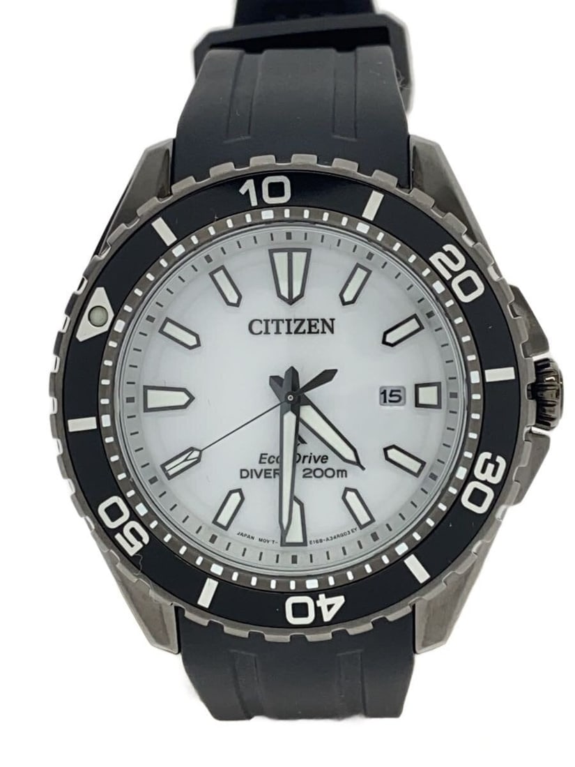 Citizen Promaster Men's Wristwatch E168-003FR09: Citizen Promaster Men's Wristwatch E168-003FR09 This is a pre-owned CITIZEN Promaster E168-003FR09 men's wristwatch. The watch shows slight signs of use and features a robust design with a case height