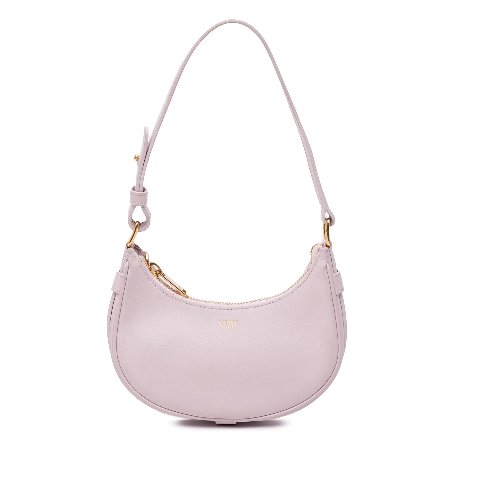 Celine Mini Ava Pink Leather Shoulder Bag Made in Italy: Celine Mini Ava Pink Leather Shoulder Bag Made in Italy The Celine Mini Smooth Calfskin Ava Shoulder Bag is an elegant accessory crafted from high-quality leather. This stylish bag features a soft pin