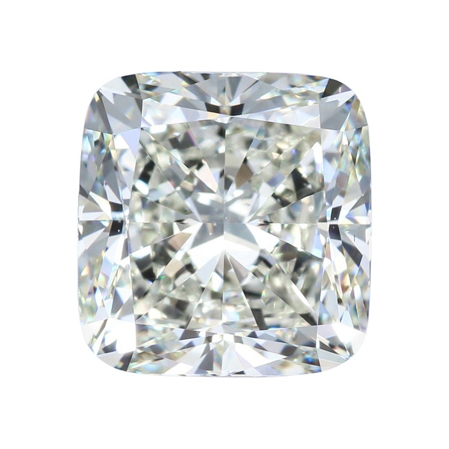 GIA Certified 5.10 Carat L VS1 Cushion Cut Diamond 2211298752: GIA Certified 5.10 Carat L VS1 Cushion Cut Diamond 2211298752 This exquisite GIA Certified diamond boasts a remarkable weight of 5.10 carats and features a stunning cushion cut design. The diamond is 
