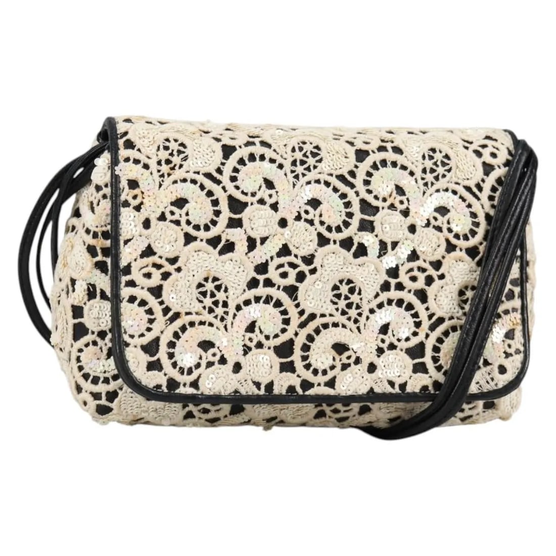 White Leather Chanel Floral CC Flap Shoulder Bag: White Leather Chanel Floral CC Flap Shoulder Bag This Chanel Floral CC Flap Bag features a white leather exterior with floral detailing and the signature CC logo. Designed for women, this bag showcase