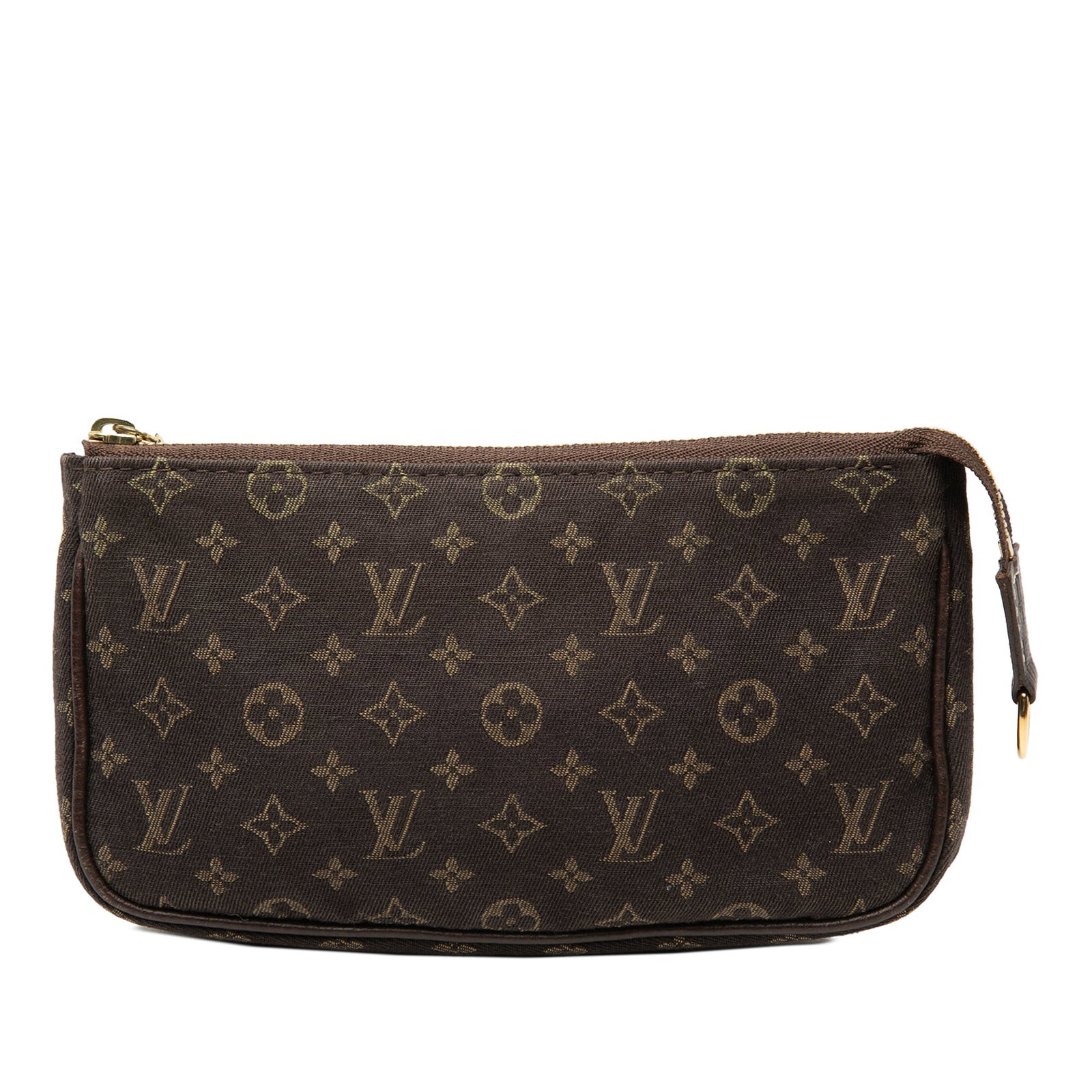 Louis Vuitton Mini Lin Bucket PM Brown Canvas Pouch (1 of 7)