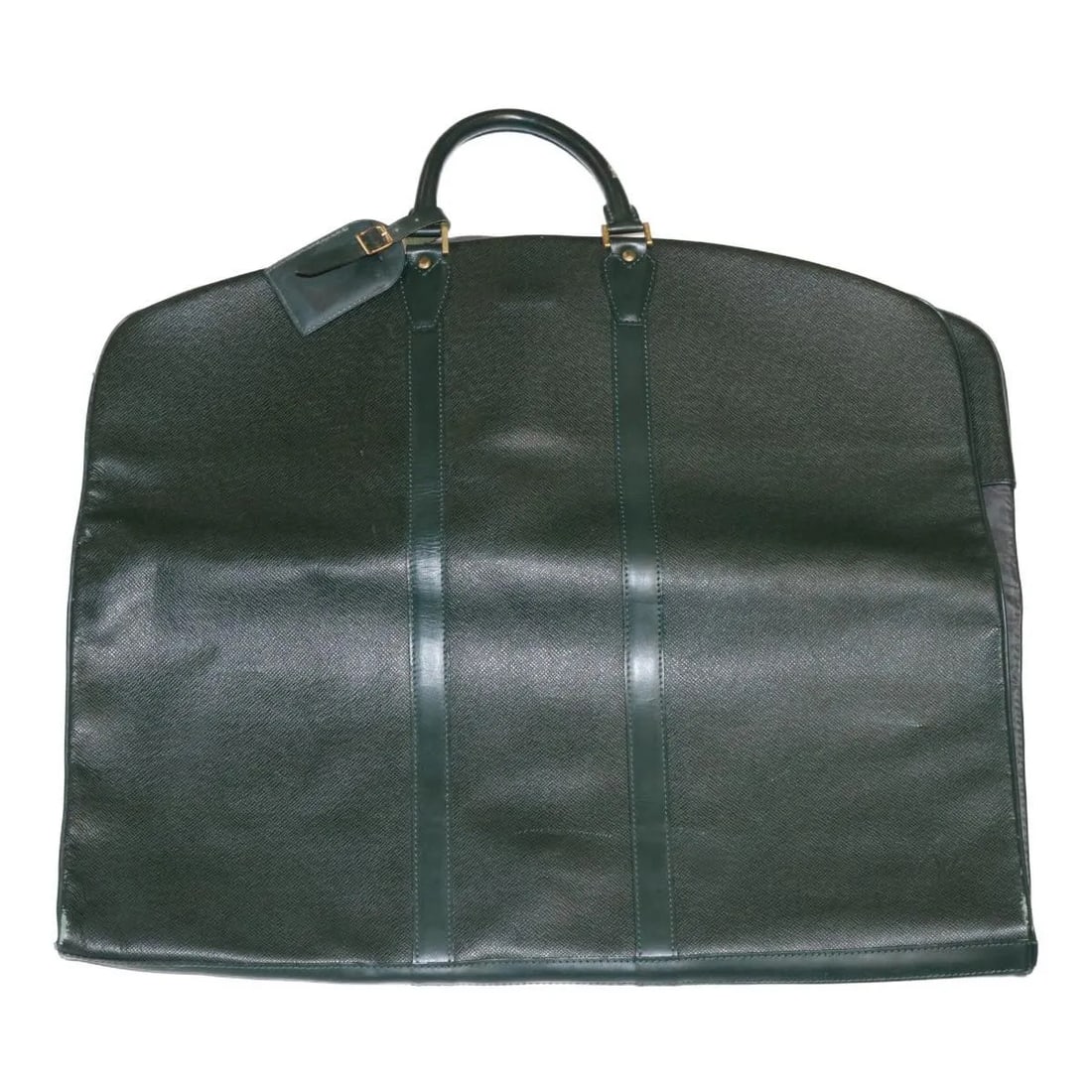 Louis Vuitton Vintage Garment Cover Leather Green France (1 of 18)