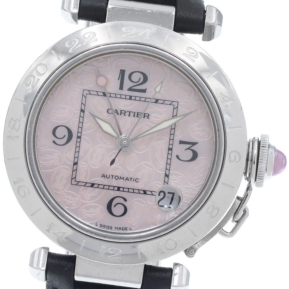 Cartier W3107099 Pasha C Meridian GMT Automatic Womens Watch (1 of 6)