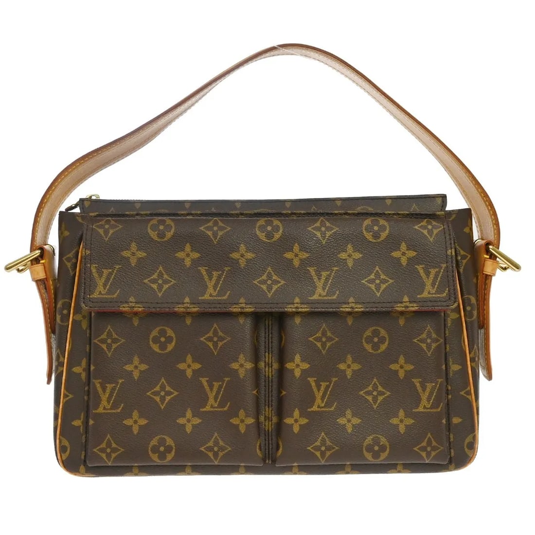 Louis Vuitton Viva Cite Brown Monogram Canvas Handbag (1 of 12)