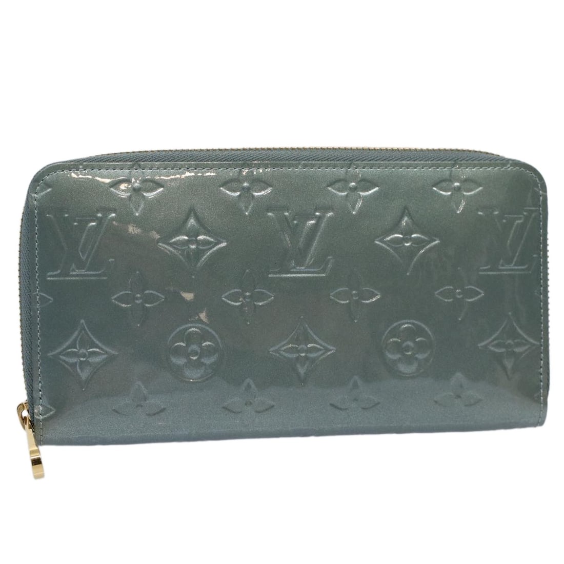 Louis Vuitton M91565 Zippy Long Wallet Monogram Vernis Jivre: Louis Vuitton M91565 Zippy Long Wallet Monogram Vernis Jivre Louis Vuitton Monogram Vernis Zippy long wallet in Jivre patent leather. Made in France, this women's wallet includes the dust bag and item