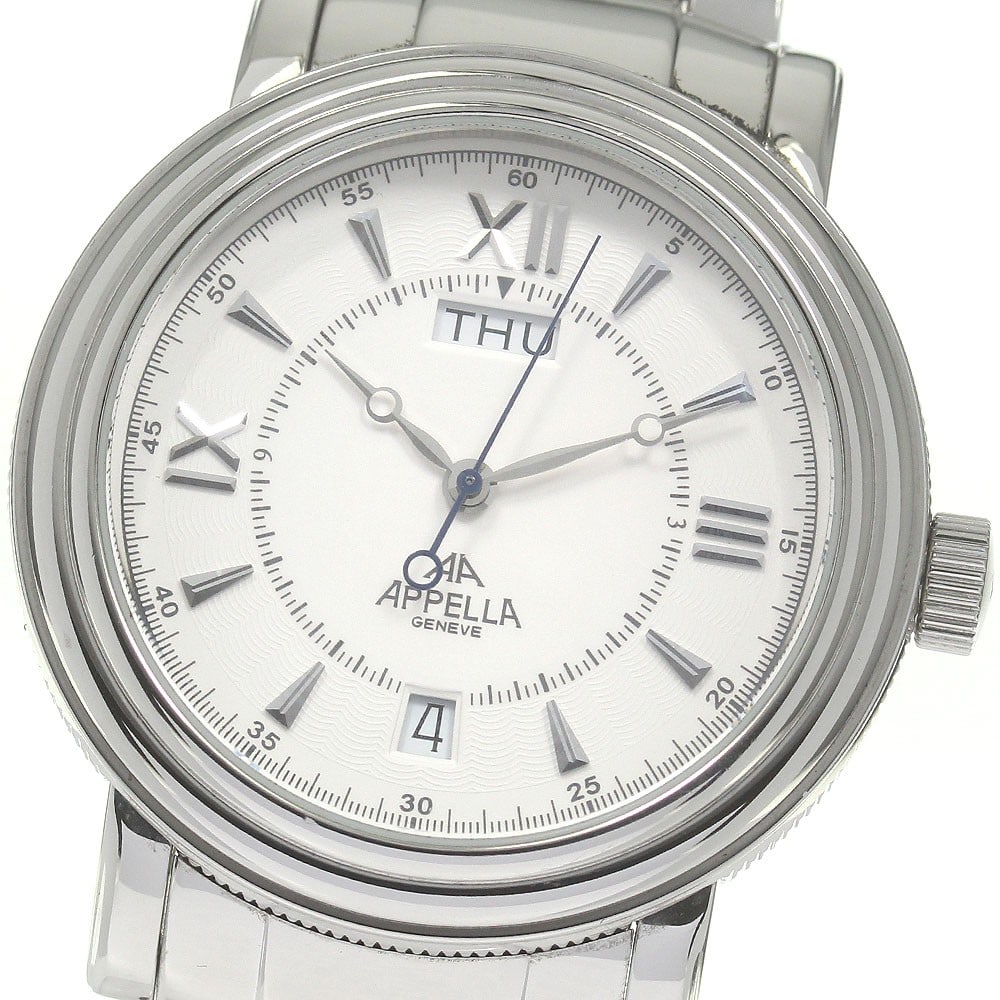 Appella 587 Automatic Men's Day-Date Wristwatch (1 of 6)