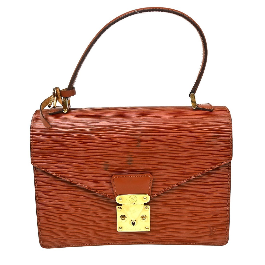 Louis Vuitton Concorde Brown Epi Leather Top Handle Bag M52133 (1 of 16)