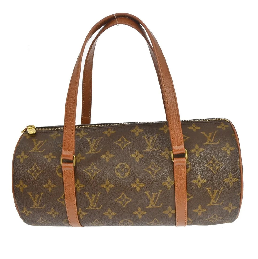 Louis Vuitton Papillon Brown Canvas Handbag: Louis Vuitton Papillon Brown Canvas Handbag Louis Vuitton Papillon handbag in brown monogram canvas. This piece is made in France and is presented in good condition with visible wear, including scuffs