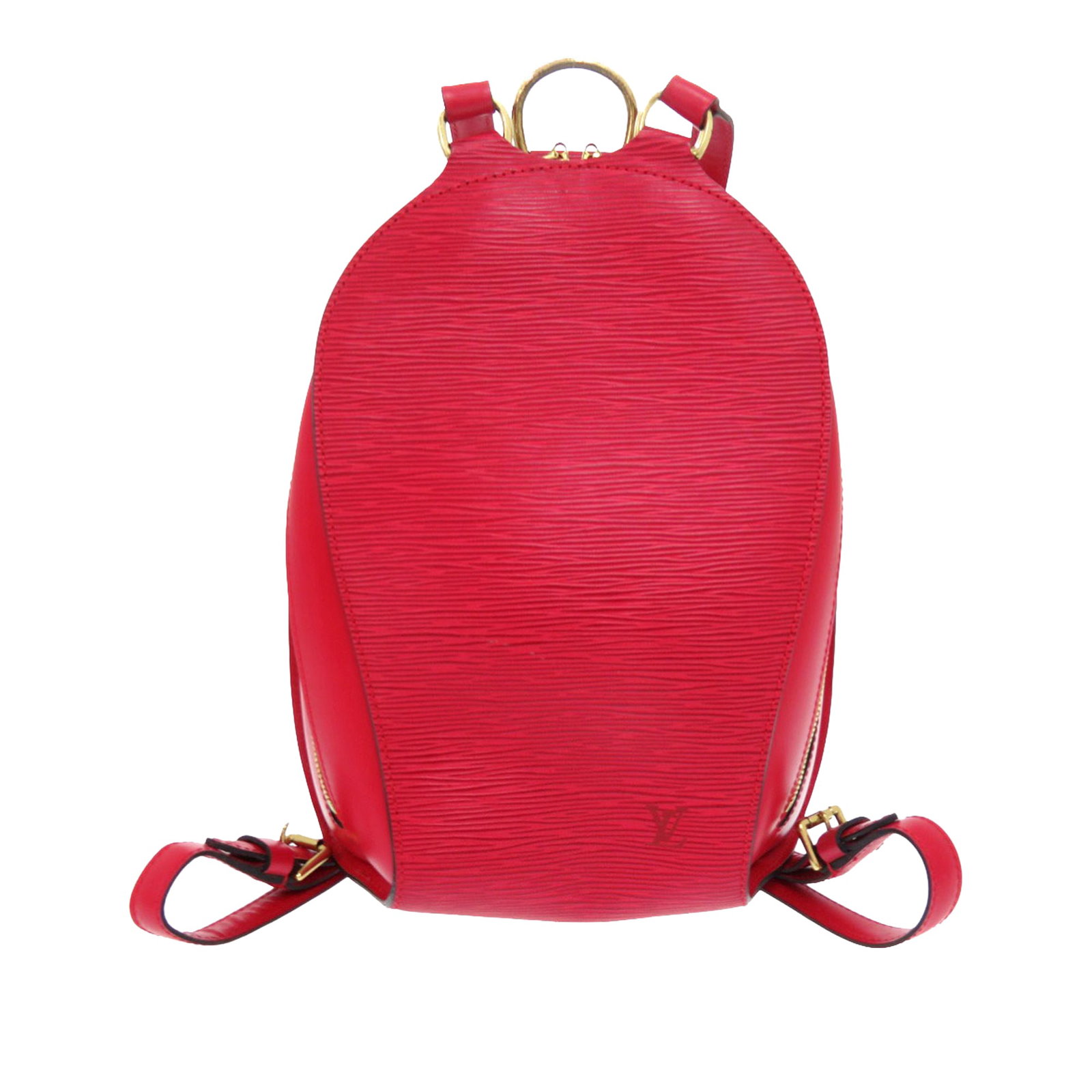Louis Vuitton Mabillon Red Epi Leather Backpack (1 of 12)