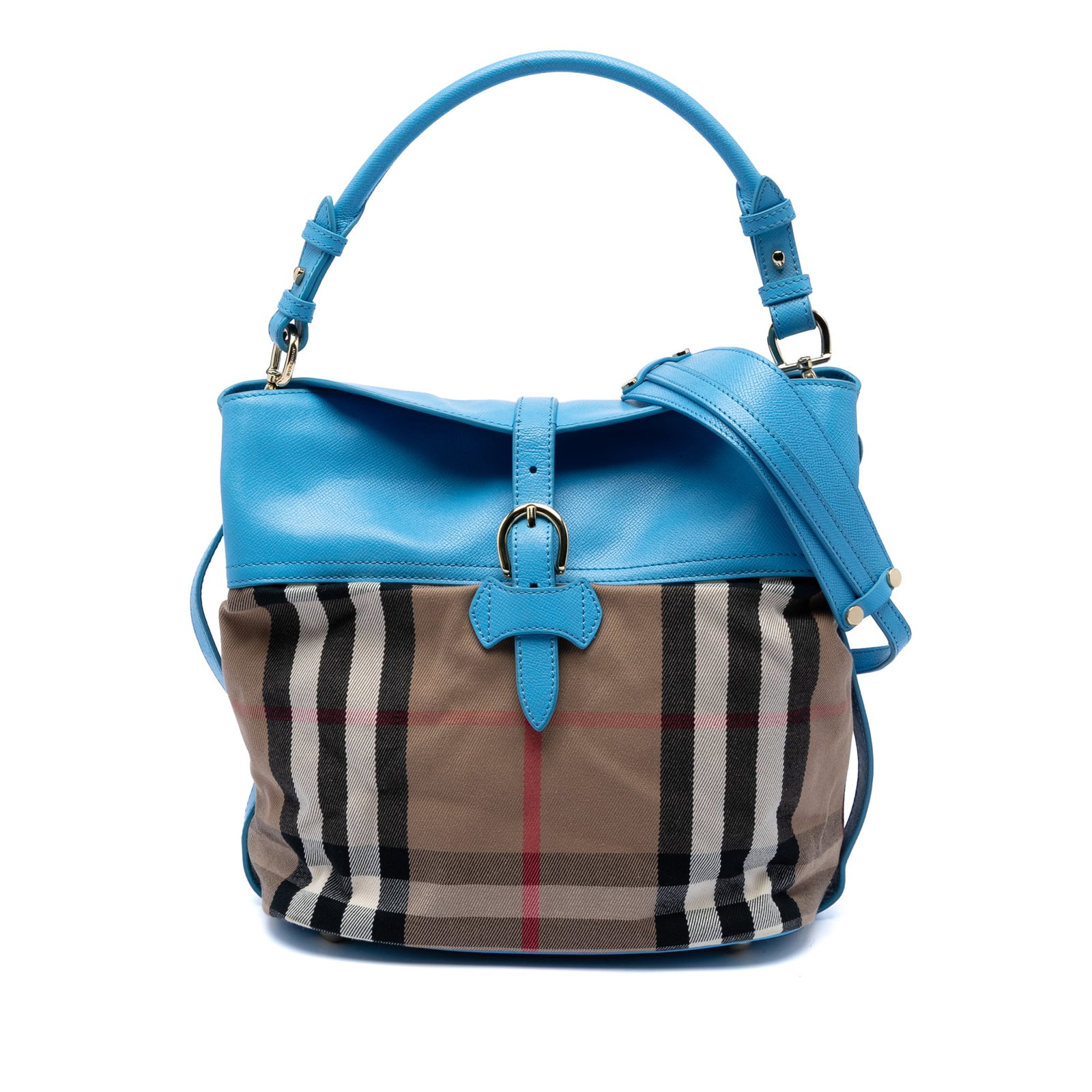 Burberry Sycamore hobo bag mega check canvas leather trim: Burberry Sycamore hobo bag mega check canvas leather trim This Burberry Medium Mega Check Canvas and Leather Sycamore Hobo features the iconic mega check canvas body complemented by leather trim. It i