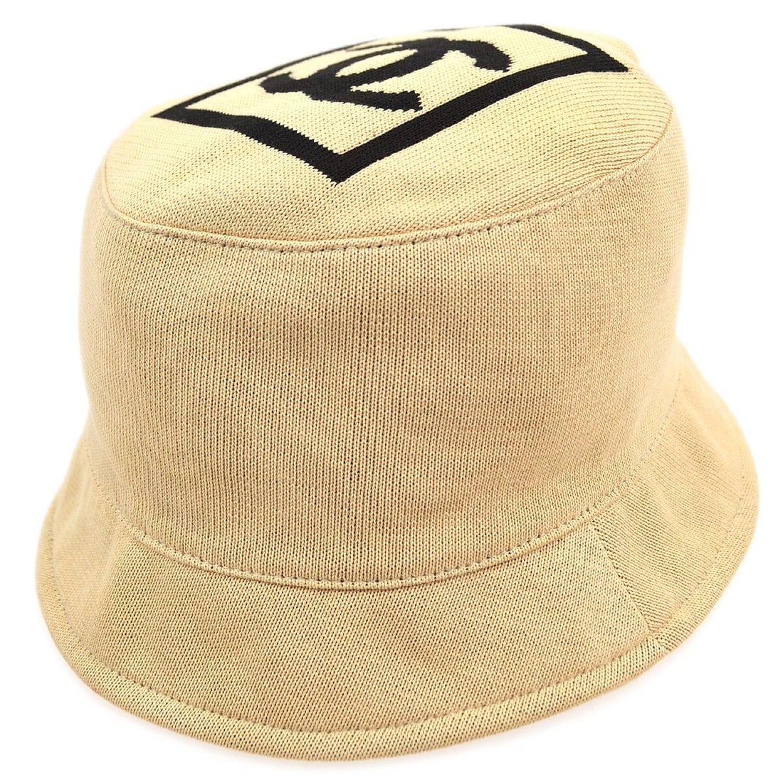 CHANEL Sport Line Beige Cotton Hat Size S France: CHANEL Sport Line Beige Cotton Hat Size S France Chanel Sport Line hat in beige for women, styled for casual wear. Made in France from 100% cotton, this small-size hat features a beige exterior with b