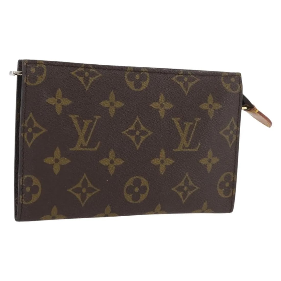 Louis Vuitton Monogram Canvas Bucket Pouch: Louis Vuitton Monogram Canvas Bucket Pouch This Louis Vuitton Bucket Pouch features the iconic Monogram Canvas in brown. Designed for unisex use, the pouch is crafted in France and offers a compact an