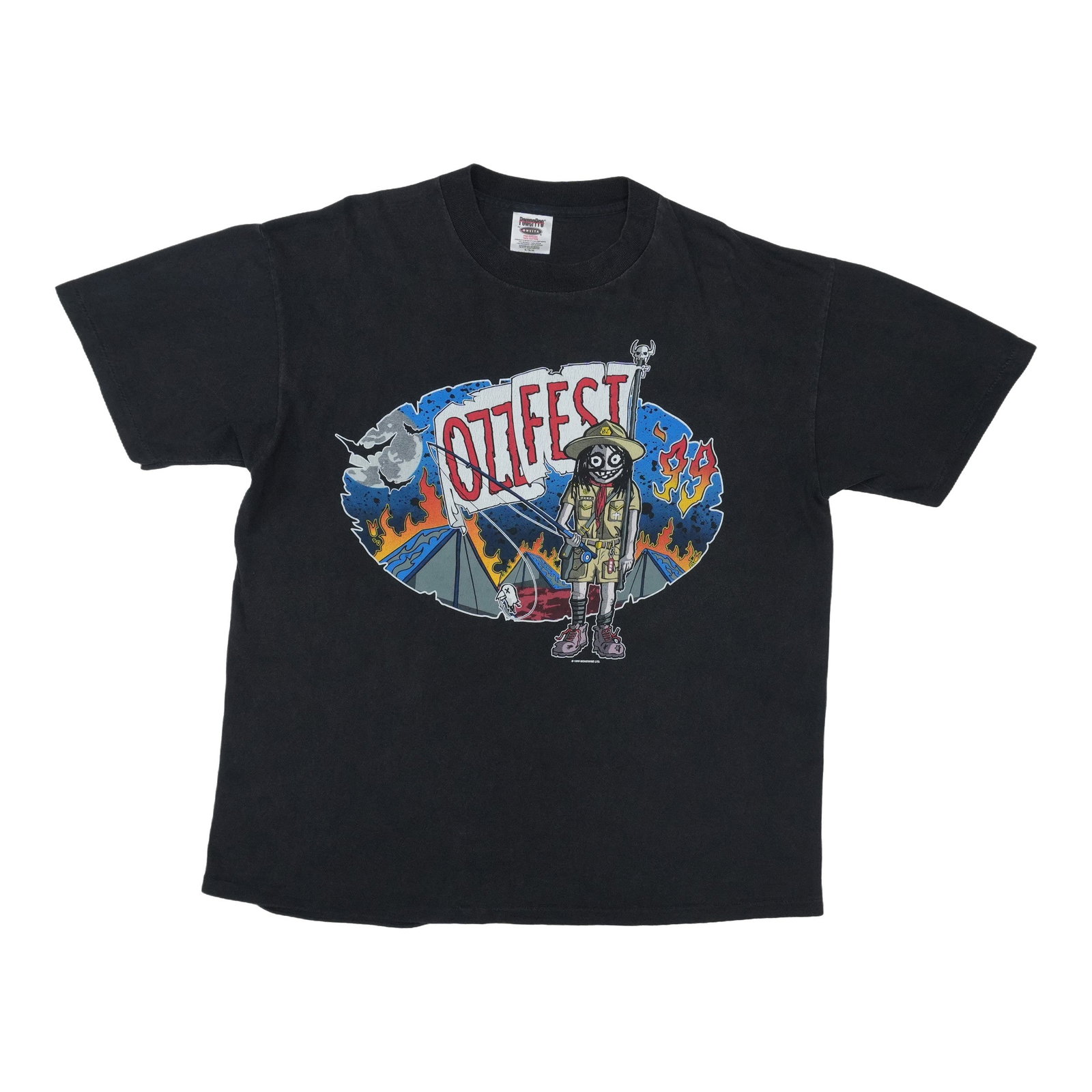 Vintage Black Sabbath Ozzfest 1999 Black Cotton T Shirt XL (1 of 7)