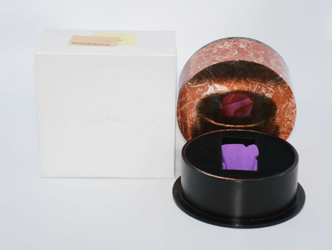 Authentic Mauboussin Presentation Box for Watch 6x6x3 Inches: Authentic Mauboussin Presentation Box for Watch 6x6x3 Inches This Mauboussin Watch Box is a beautifully crafted presentation box designed for single timepieces. It measures 6 x 6 x 3 inches and is 100
