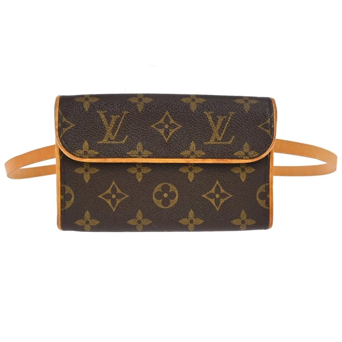 Louis Vuitton Florentine Waist Bag Monogram Canvas Brown: Louis Vuitton Florentine Waist Bag Monogram Canvas Brown Louis Vuitton Florentine Waist bag in brown monogram canvas. Made in France, this piece shows fair overall condition with visible wear, includi