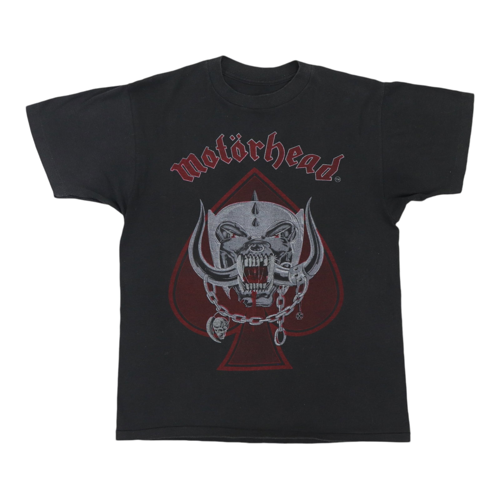 Vintage 1985 Motorhead Tenth Anniversary Concert Tour Black Shirt: Vintage 1985 Motorhead Tenth Anniversary Concert Tour Black Shirt This is an original vintage 1985 Motorhead 10th Anniversary World Tour shirt, featuring front and back graphics. The shirt is not a mo