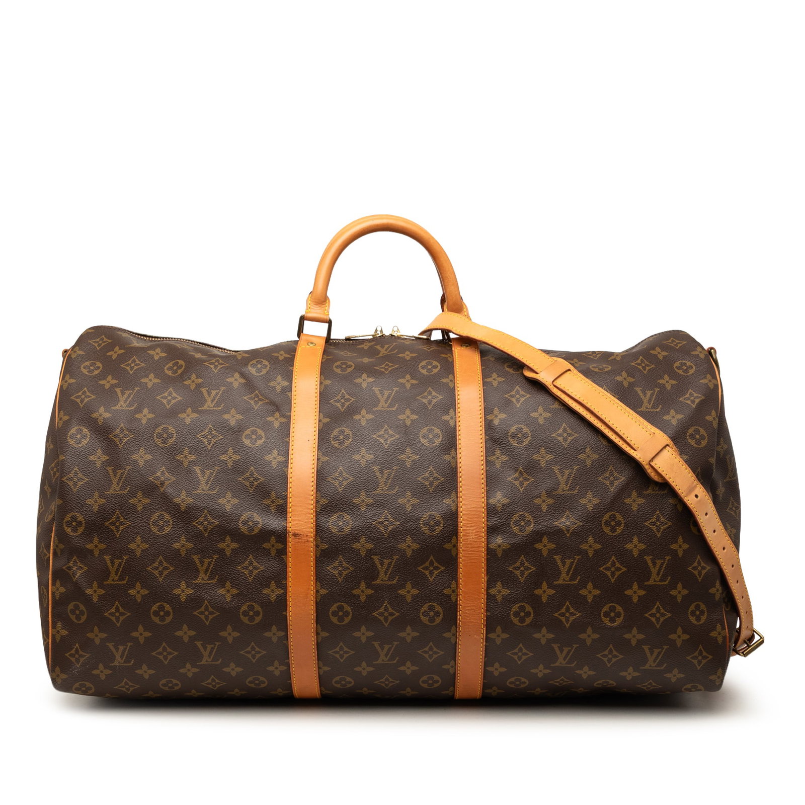 Louis Vuitton Keepall Bandouliere 60 Monogram Travel Bag (1 of 9)