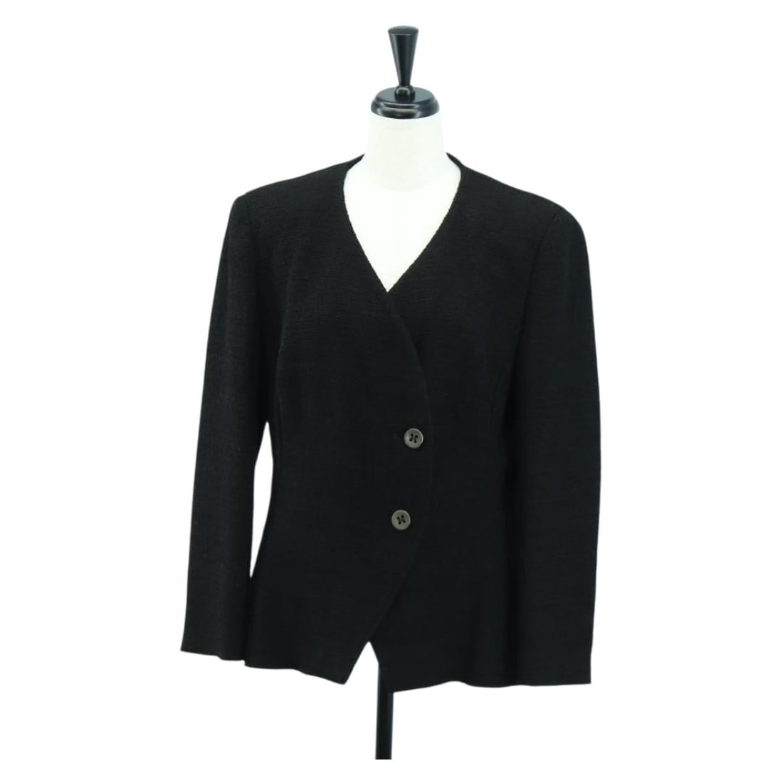 Black Cotton Women's Jacket by CHANEL France (1 of 14)