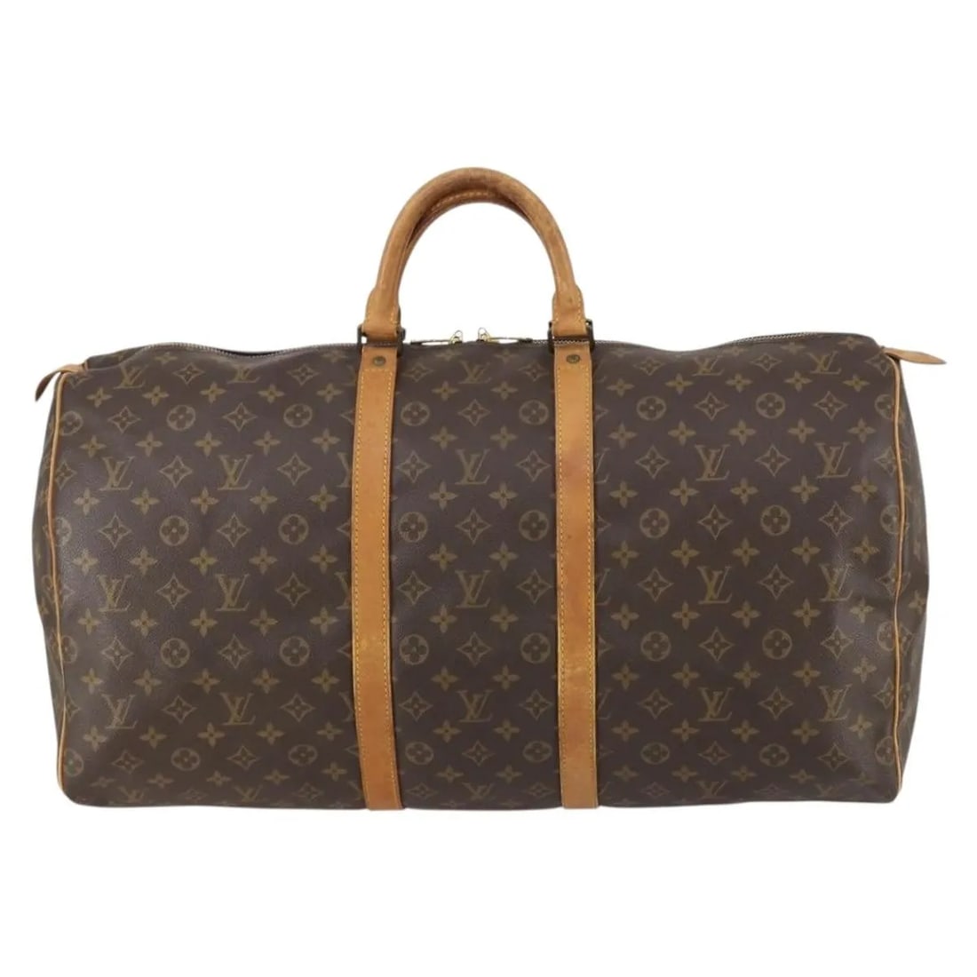 Monogram Canvas Louis Vuitton Keepall Travel Duffel 55cm (1 of 18)