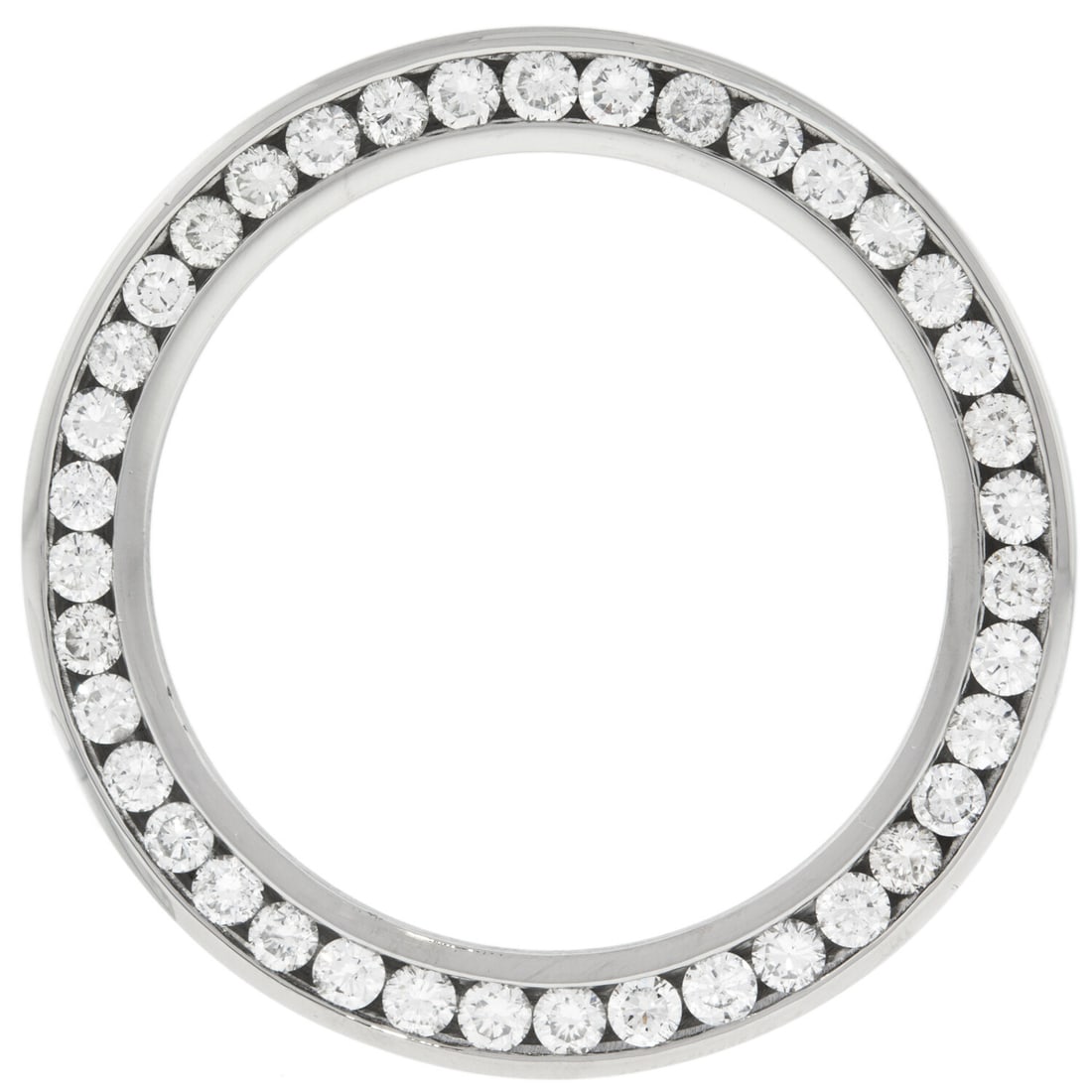 Stainless Steel 5.5 Carat Diamond Bezel for Breitling Super Avenger A133710: Stainless Steel 5.5 Carat Diamond Bezel for Breitling Super Avenger A133710 This is a custom handmade bezel designed for the Breitling Super Avenger A133710 men's watch. Crafted from stainless steel, 