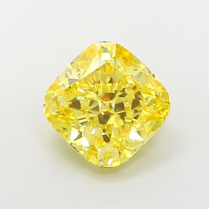 Loose Diamond - CUSHION MODIFIED 5.08ct Fancy Intense Yellow VS1: Loose Diamond - CUSHION MODIFIED 5.08ct Fancy Intense Yellow VS1 Source: This is a real non-mined Diamond that has been grown in a lab Shape: CUSHION MODIFIED Carats: 5.08 Color: Fancy Intense Yellow 