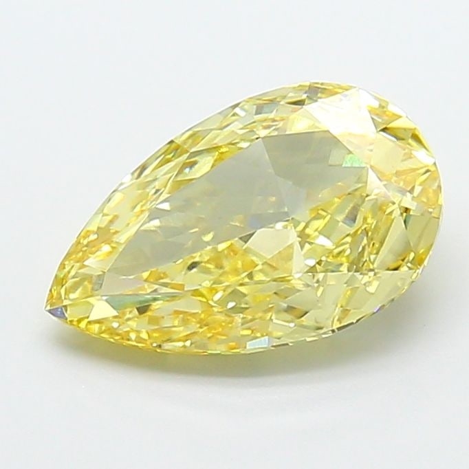 Loose Diamond - PEAR 4.03ct Fancy Intense Yellow VS1: Loose Diamond - PEAR 4.03ct Fancy Intense Yellow VS1 Source: This is a real non-mined Diamond that has been grown in a lab Shape: PEAR Carats: 4.03 Color: Fancy Intense Yellow Certification: IGI Video