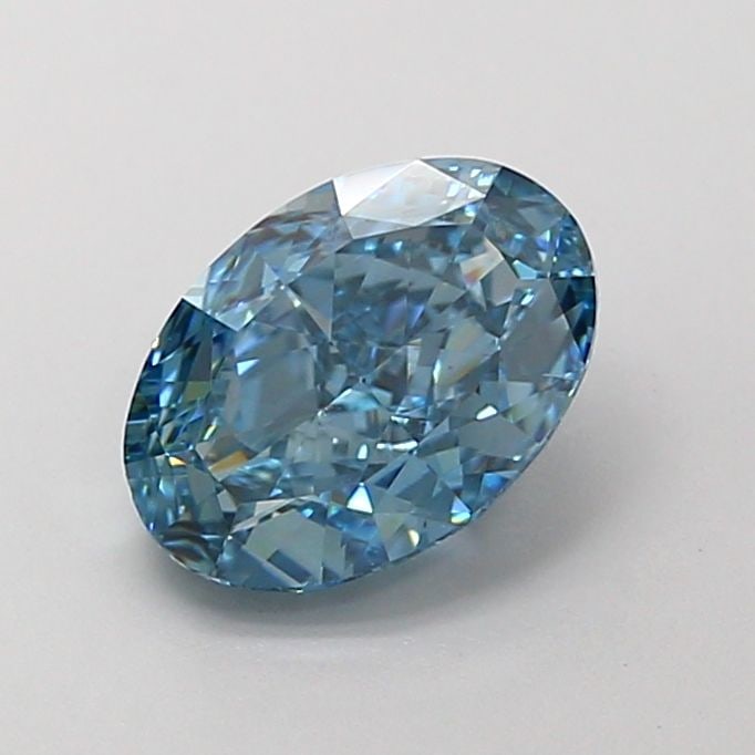 Loose Diamond - OVAL 1.71ct Fancy Vivid Blue VVS2: Loose Diamond - OVAL 1.71ct Fancy Vivid Blue VVS2 Source: This is a real non-mined Diamond that has been grown in a lab Shape: OVAL Carats: 1.71 Color: Fancy Vivid Blue Certification: IGI Video: