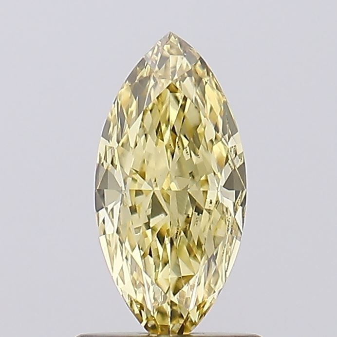 Loose Diamond - MARQUISE 1.09ct Fancy Intense Yellow VS1: Loose Diamond - MARQUISE 1.09ct Fancy Intense Yellow VS1 Source: This is a real non-mined Diamond that has been grown in a lab Shape: MARQUISE Carats: 1.09 Color: Fancy Intense Yellow Certification: I