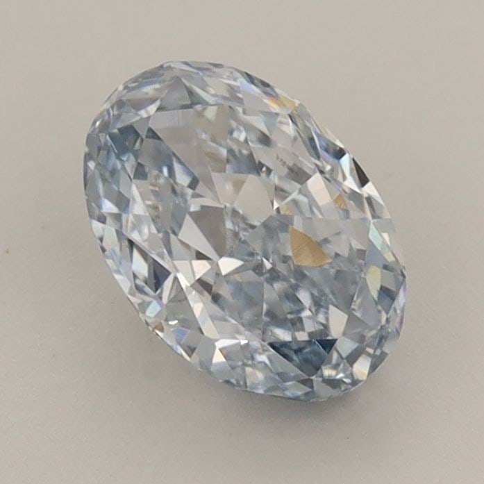 Loose Diamond - OVAL 1.1ct Fancy Intense Blue VS1: Loose Diamond - OVAL 1.1ct Fancy Intense Blue VS1 Source: This is a real non-mined Diamond that has been grown in a lab Shape: OVAL Carats: 1.1 Color: Fancy Intense Blue Certification: IGI Video: