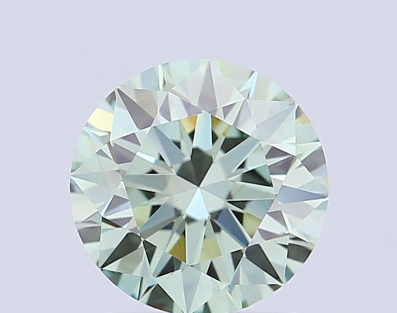 Ideal Loose Diamond - ROUND 1.22ct Fancy Vivid Green VS1: Ideal Loose Diamond - ROUND 1.22ct Fancy Vivid Green VS1 Source: This is a real non-mined Diamond that has been grown in a lab Shape: ROUND Carats: 1.22 Color: Fancy Vivid Green Certification: IGI Vid