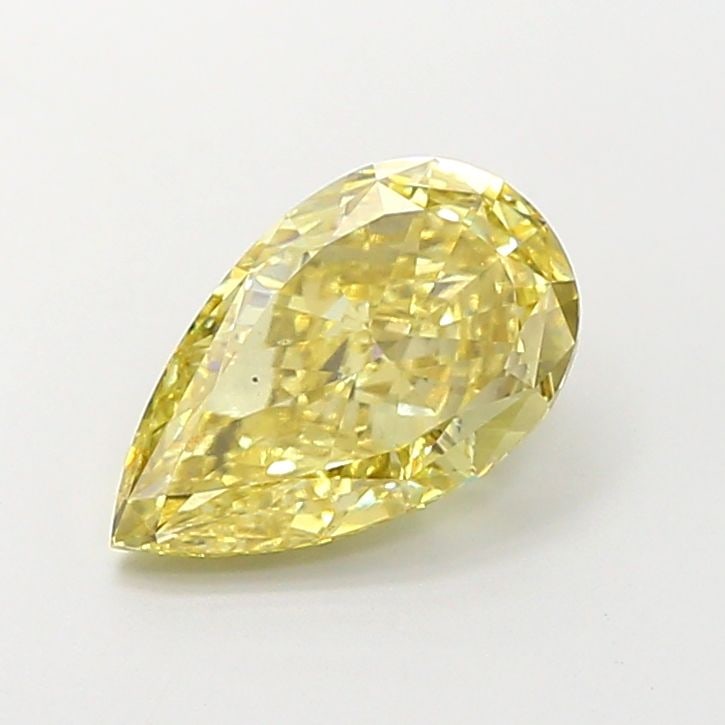 Loose Diamond - PEAR 3.02ct Fancy Intense Yellow VS2: Loose Diamond - PEAR 3.02ct Fancy Intense Yellow VS2 Source: This is a real non-mined Diamond that has been grown in a lab Shape: PEAR Carats: 3.02 Color: Fancy Intense Yellow Certification: IGI Video