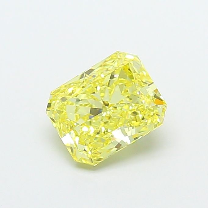 Loose Diamond - RADIANT 2.07ct Fancy Intense Yellow VS1: Loose Diamond - RADIANT 2.07ct Fancy Intense Yellow VS1 Source: This is a real non-mined Diamond that has been grown in a lab Shape: RADIANT Carats: 2.07 Color: Fancy Intense Yellow Certification: IGI