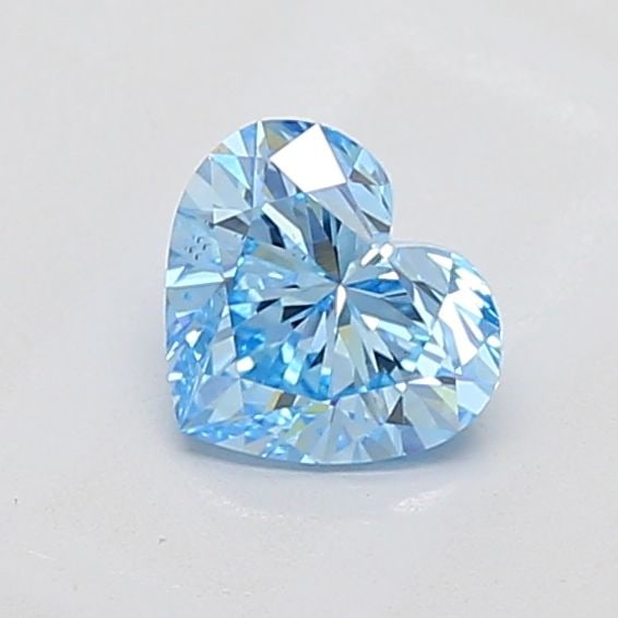 Loose Diamond - HEART 1.04ct Fancy Vivid Blue VS2: Loose Diamond - HEART 1.04ct Fancy Vivid Blue VS2 Source: This is a real non-mined Diamond that has been grown in a lab Shape: HEART Carats: 1.04 Color: Fancy Vivid Blue Certification: IGI Video: