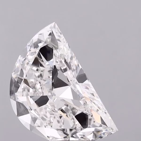 Loose Diamond - HALFMOON 2.56ct E VVS2: Loose Diamond - HALFMOON 2.56ct E VVS2 Source: This is a real non-mined Diamond that has been grown in a lab Shape: HALFMOON Carats: 2.56 Color: E Clarity: VVS2 Certification: IGI Condition: Pre-Owned