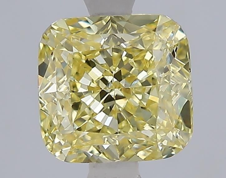 Loose Diamond - CUSHION MODIFIED 2.05ct Fancy Intense Yellow VS1: Loose Diamond - CUSHION MODIFIED 2.05ct Fancy Intense Yellow VS1 Source: This is a real non-mined Diamond that has been grown in a lab Shape: CUSHION MODIFIED Carats: 2.05 Color: Fancy Intense Yellow 