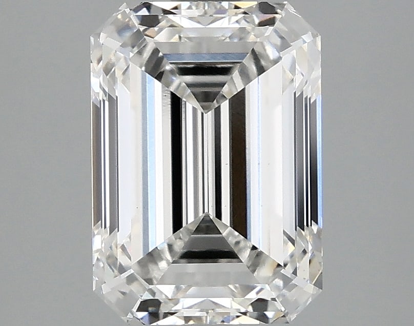 Loose Diamond - EMERALD 2.69ct F VS1: Loose Diamond - EMERALD 2.69ct F VS1 Source: This is a real non-mined Diamond that has been grown in a lab Shape: EMERALD Carats: 2.69 Color: F Clarity: VS1 Certification: IGI Condition: Pre-Owned PLE