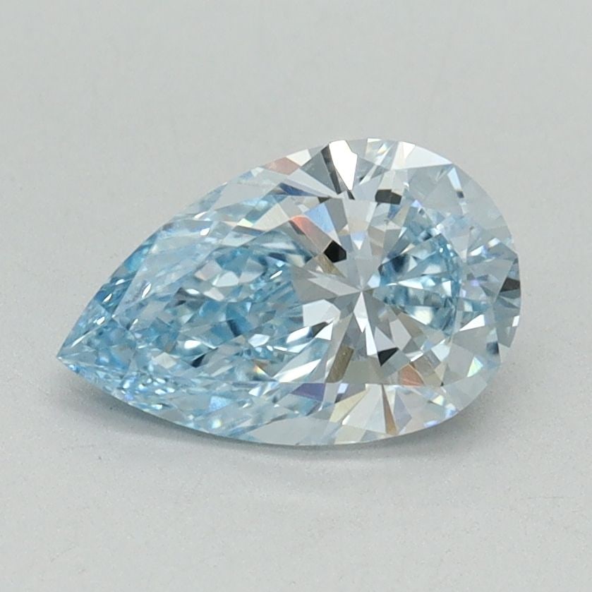 Loose Diamond - PEAR 1.01ct Fancy Intense Blue VS1: Loose Diamond - PEAR 1.01ct Fancy Intense Blue VS1 Source: This is a real non-mined Diamond that has been grown in a lab Shape: PEAR Carats: 1.01 Color: Fancy Intense Blue Certification: IGI Video: