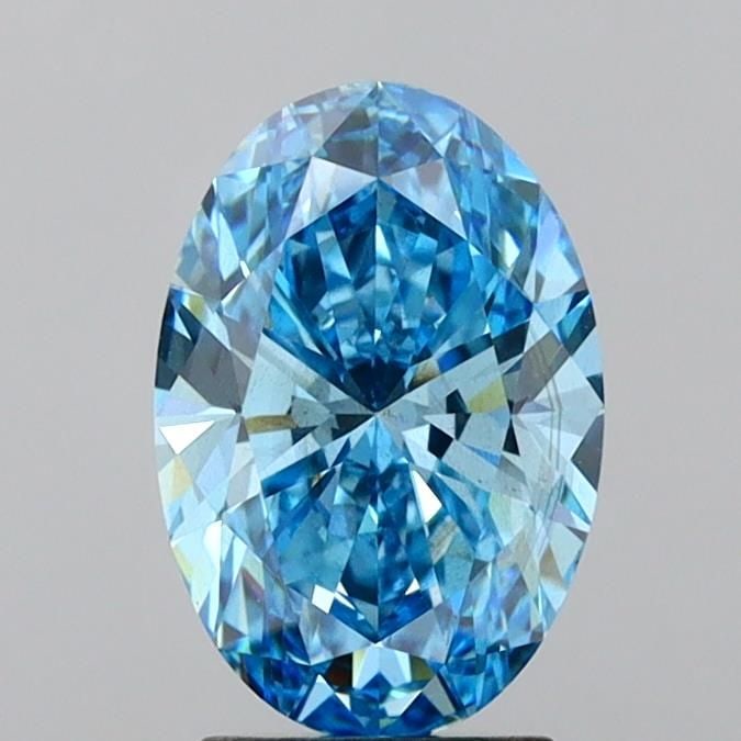 Loose Diamond - OVAL 2.5ct Fancy Vivid Blue VS2: Loose Diamond - OVAL 2.5ct Fancy Vivid Blue VS2 Source: This is a real non-mined Diamond that has been grown in a lab Shape: OVAL Carats: 2.5 Color: Fancy Vivid Blue Certification: IGI Video: