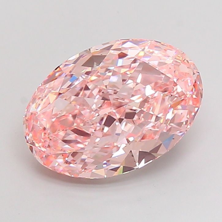 Loose Diamond - OVAL 9.39ct Fancy Vivid Pink VS2: Loose Diamond - OVAL 9.39ct Fancy Vivid Pink VS2 Source: This is a real non-mined Diamond that has been grown in a lab Shape: OVAL Carats: 9.39 Color: Fancy Vivid Pink Certification: IGI Video: