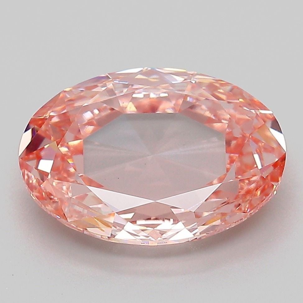 Loose Diamond - OVAL 3.52ct Fancy Intense Pink VS1: Loose Diamond - OVAL 3.52ct Fancy Intense Pink VS1 Source: This is a real non-mined Diamond that has been grown in a lab Shape: OVAL Carats: 3.52 Color: Fancy Intense Pink Certification: IGI Video: