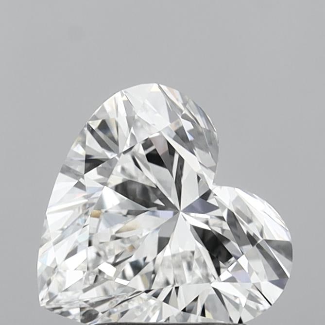 Loose Diamond - HEART 2.03ct E VVS1: Loose Diamond - HEART 2.03ct E VVS1 Source: This is a real non-mined Diamond that has been grown in a lab Shape: HEART Carats: 2.03 Color: E Clarity: VVS1 Certification: IGI Condition: Pre-Owned PLEAS